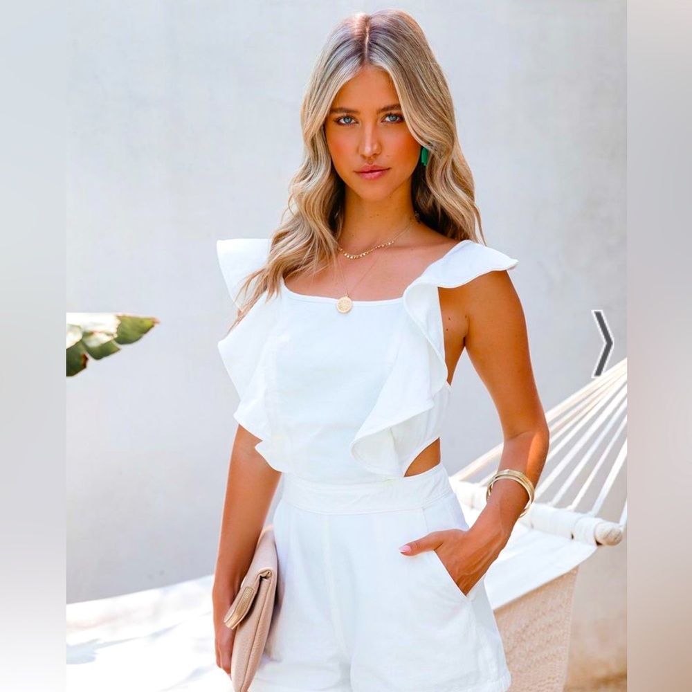White Romper